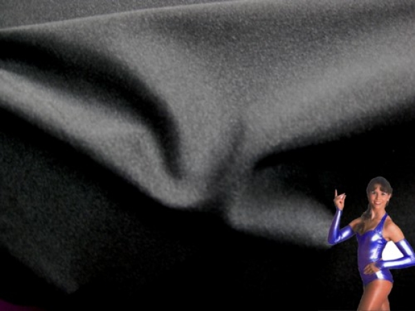 Lycra Stretchstoff anthrazit Meterware